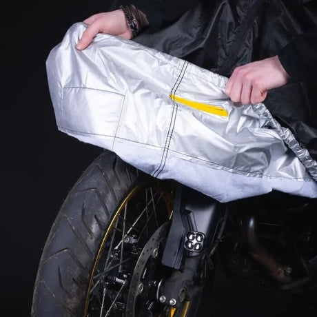 Oxford Faltgarage Stormex Topcase. Stormex Fahrradabdeckung Topbox Größe M
