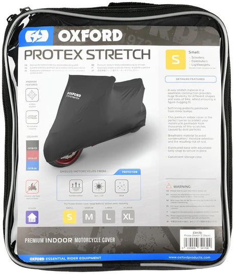 Oxford Indoor Faltgarage Protex Protex Fahrradabdeckungen Stretch Indoor XL Schwarz