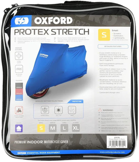 Oxford Indoor Faltgarage Protex Protex Fahrradabdeckungen Stretch Indoor L Blau