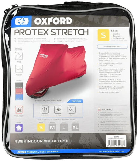 Oxford Indoor Faltgarage Protex Protex Fahrradabdeckungen Stretch Indoor S Rot
