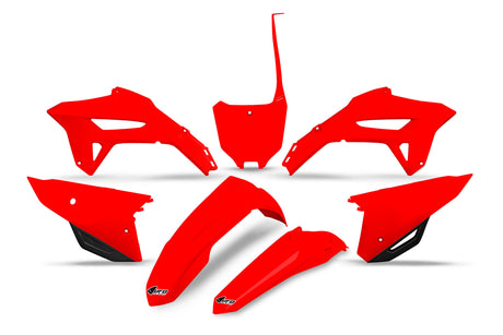 UFO Plast Verkleidungssatz Trim Kit UFO Honda OEM Rot Schwarz