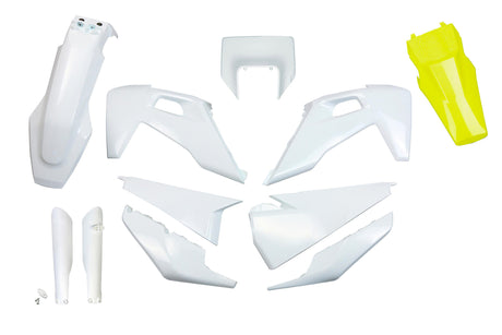 UFO Plast Karosserieverkleidungssatz UFO Husqvarna OEM WT Ye