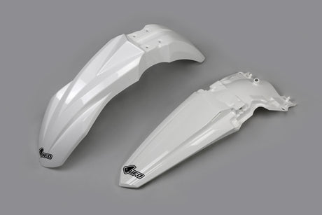 UFO Plast Kotflügelset Kotflügelset UFO Kawasaki weiß