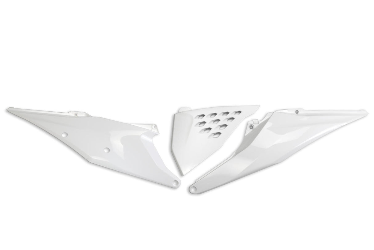UFO Plast Seitendeckel Seitendeckel UFO KTM weiß