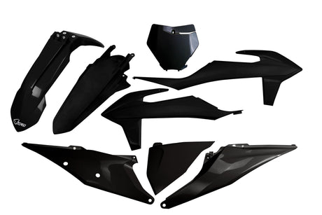UFO Plast Karosserieverkleidungssatz UFO KTM schwarz
