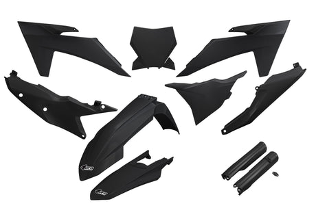 UFO Plast Karosserieverkleidungssatz UFO KTM Schwarz