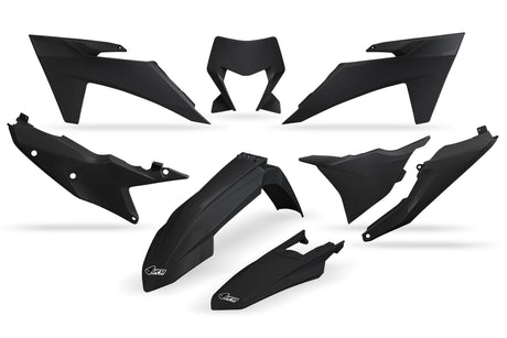 UFO Plast Karosserieverkleidungssatz UFO KTM schwarz