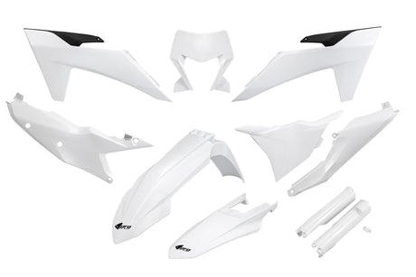 UFO Plast Karosserieverkleidungssatz UFO KTM weiß
