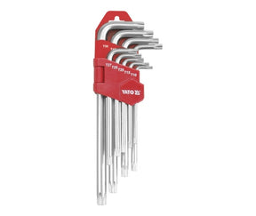 Yato torx 9szt. lang 0511 t10-t50 met een opening