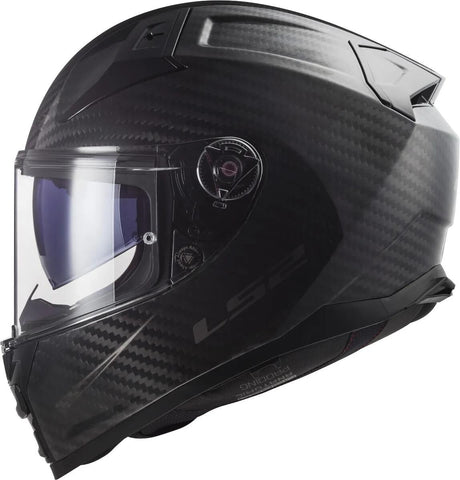 Ls2 Integralhelm FF811 Vector II Carbon Solid Helm FF811 Vect. ii solid black carbon 4xl