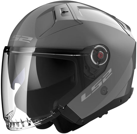 Ls2 Jethelm of603 Infinity II Helm Infinity II Grau Gr. xxl