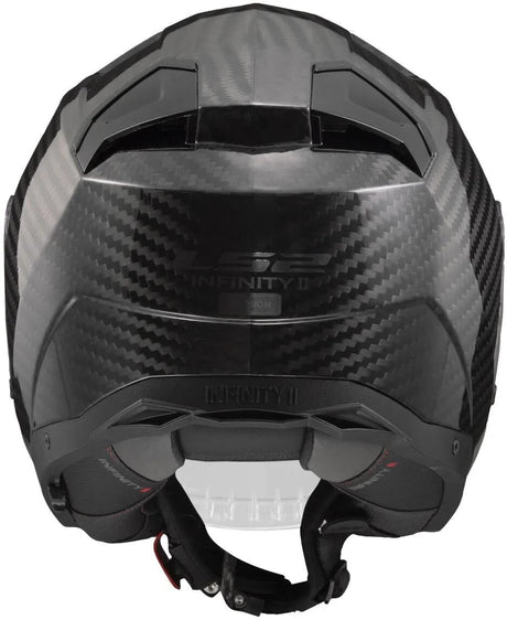 Ls2 Jethelm of603 Infinity II Carbon Solid Helm Infinity II Carbon Black Gr. m