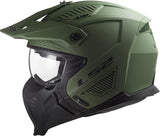 Ls2 modularer Helm of606 Drifter Solid Helm of606 Drifter Solid l mattgrün