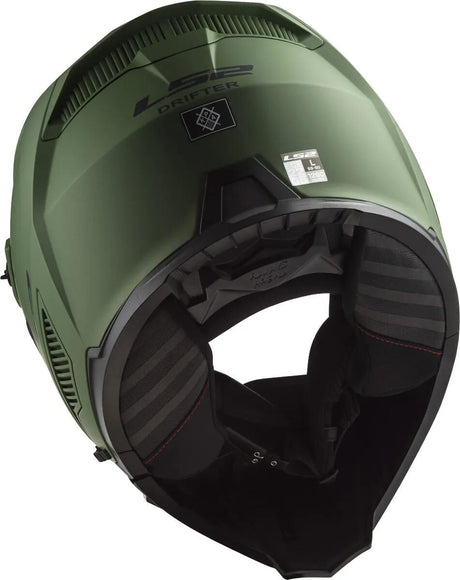 Ls2 modularer Helm of606 Drifter Solid Helm of606 Drifter Solid XS mattgrün