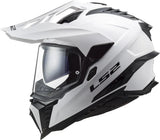 Ls2 Enduro-Helm MX701 Explorer Solid. Helm MX701 Explorer Solid M weiß