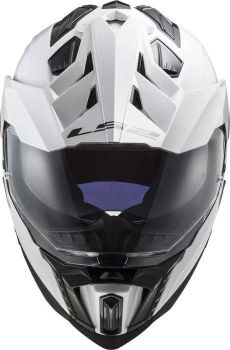 Ls2 Enduro-Helm MX701 Explorer Solid. Helm MX701 Explorer Solid S weiß