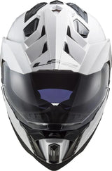 Ls2 Enduro-Helm MX701 Explorer Solid. Helm MX701 Explorer Solid XS weiß