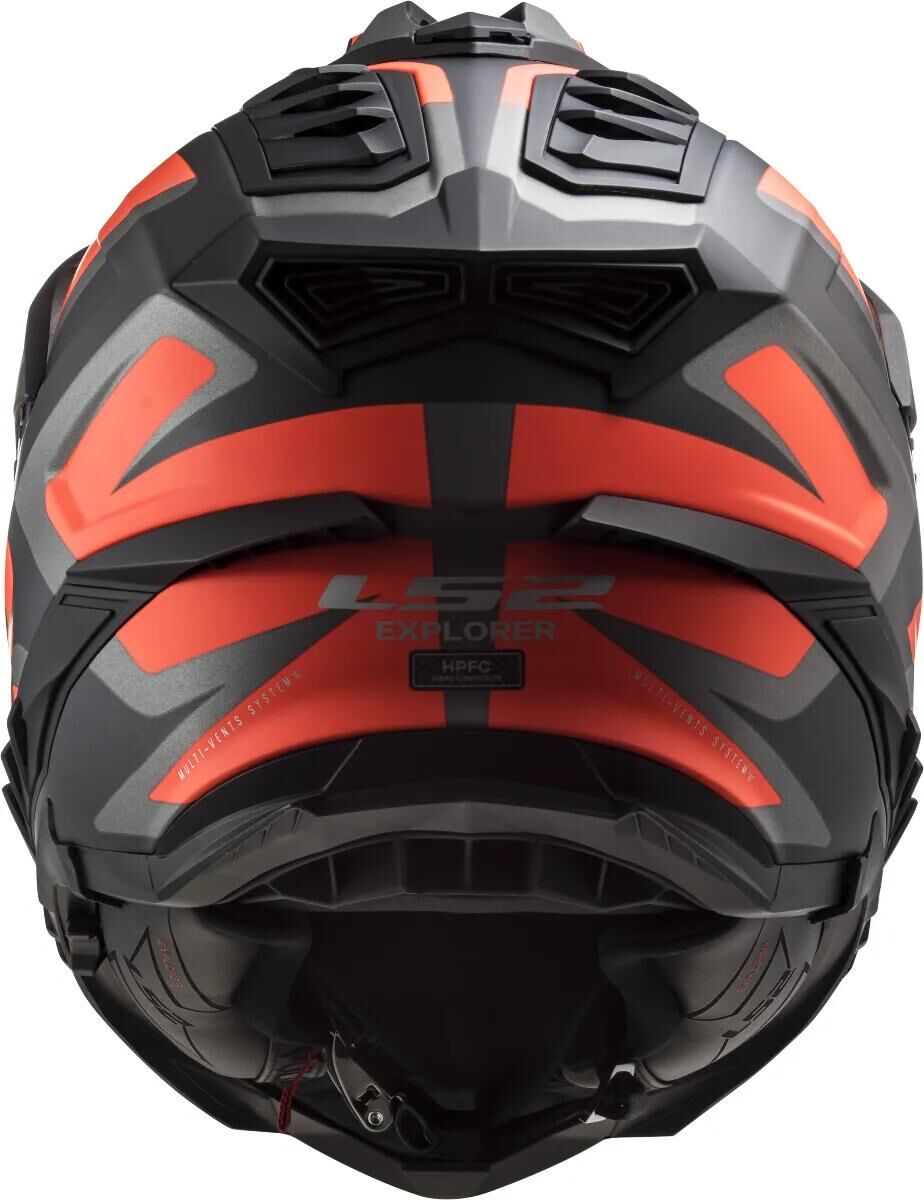 Ls2 Enduro-Helm MX701 Explorer Alter, abnehmbar und waschbar, Rettungswangenpolster, mikrometrischer Verschluss, abnehmbares Helmoberteil, Vorbereitung für Helmkommunikation, Pinlock 70 Maxvision™. Helm MX701 Explorer alter l bl. oder matt