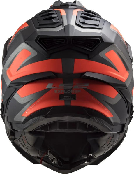 Ls2 Enduro-Helm MX701 Explorer Alter, abnehmbar und waschbar, Rettungswangenpolster, mikrometrischer Verschluss, abnehmbares Helmoberteil, Vorbereitung für Helmkommunikation, Pinlock 70 Maxvision™. Helm MX701 Explorer Alter S Bl. oder matt
