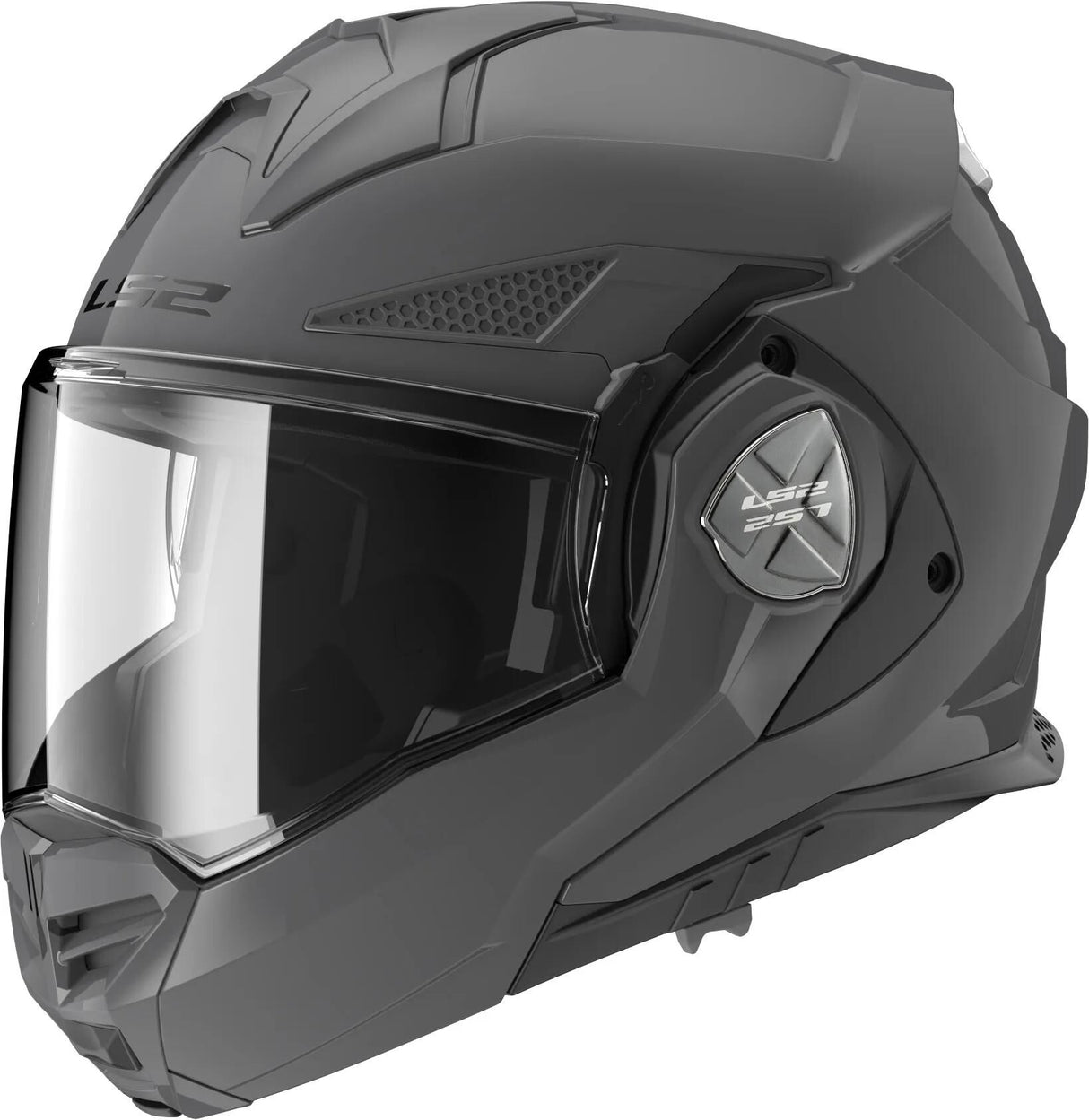 Ls2 Klapphelm FF901 Advant x Solider Helm FF901 Adv. x einfarbig xl grau