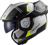 Ls2 Klapphelm FF906 Advant Codex Helm FF906 Adv. Codex XS weiß bl gelb.