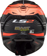 Ls2 Integralhelm „FF805 Thunder Carbon Black Attack“ Helm FF805 th.ca.bl att. xs b. speichere yel.