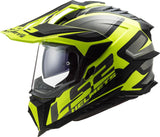 Ls2 Enduro-Helm MX701 Explorer Alter, abnehmbar und waschbar, Rettungswangenpolster, mikrometrischer Verschluss, abnehmbares Helmoberteil, Vorbereitung für Helmkommunikation, Pinlock 70 Maxvision™. Helm MX701 Explorer alter xxl bl. gelbmatt