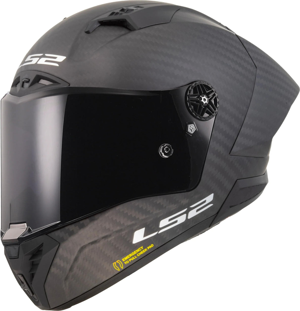 LS2 Integralhelm „FF805 Thunder Carbon GP Aero“ Helm Thunder GP AER Schwarz Matt Gr. s
