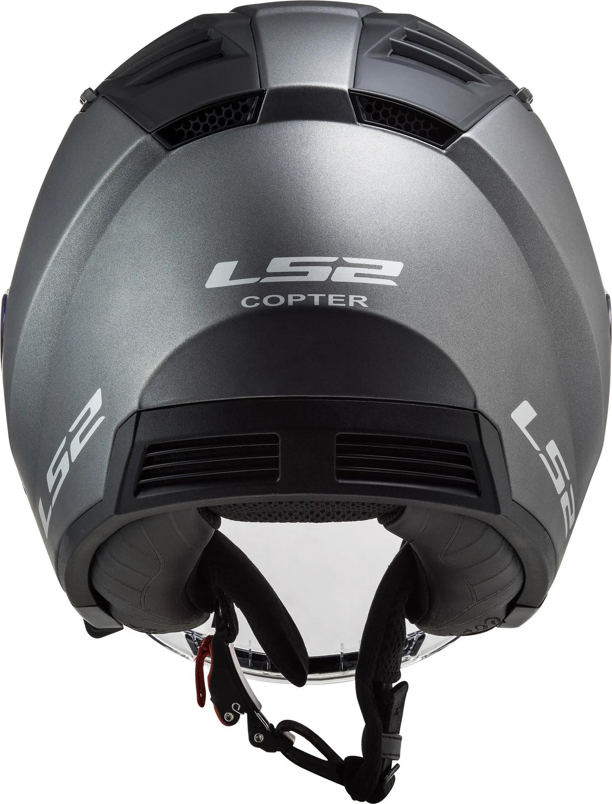 Ls2 of600 Copter II Solid Jethelm Helm Copter II Soli Titan matt Gr. s