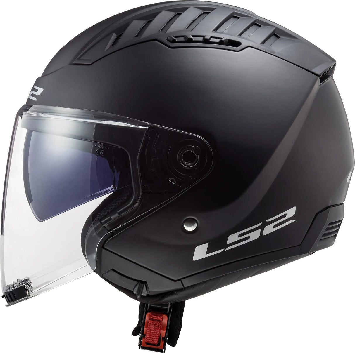 Ls2 of600 Copter II Solid Jethelm Helm Copter II Soli Schwarz Matt Gr. l