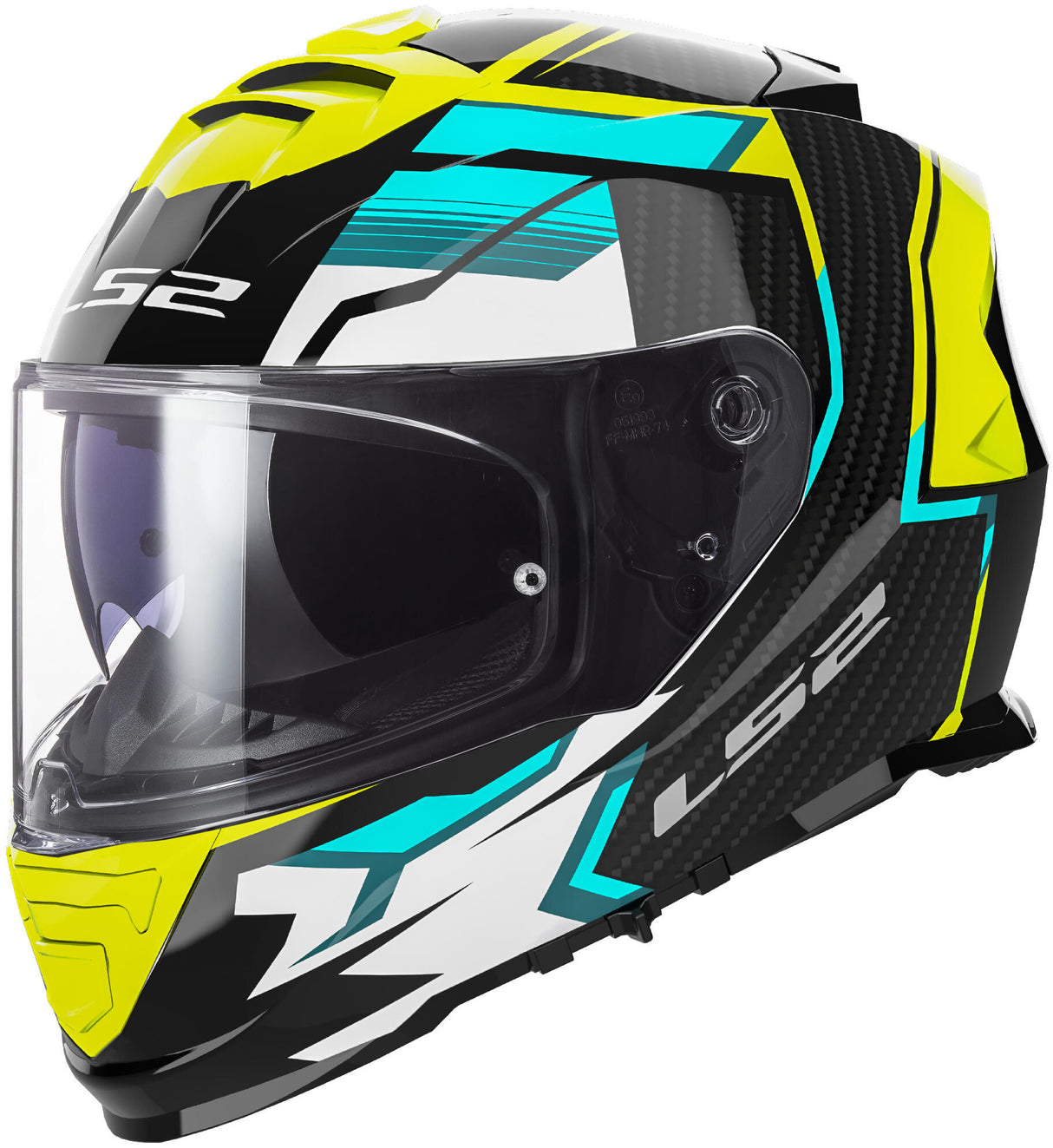 Ls2 Integralhelm FF800 Storm II Tracker Helm FF800 Storm II Tracker XL schwarz gelb