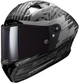 Ls2 Integralhelm FF805 Thunder Carbon GP Aero Polar Helm FF805 Thunder GP Ae Polar M. sw gr. l
