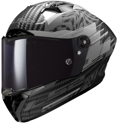 Ls2 Integralhelm FF805 Thunder Carbon GP Aero Polar Helm FF805 Thunder GP Ae Polar M. sw gr. xl