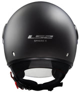 Ls2 Jethelm von 558 Sphere II Solider Helm von 558 Sph. ii solid xxl mattschwarz