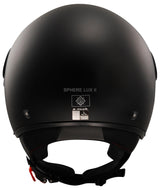 Ls2 Jethelm von 558 Sphere Lux II Solider Helm von 558 Sph. Lux II Solid L Mattschwarz