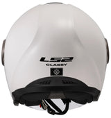 Ls2 of620 edler solider Jethelm Helm of620 edler solider XL-Weiß