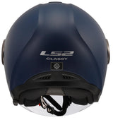 Ls2 of620 edler solider Jethelm Helm of620 edler solider XL mattblau
