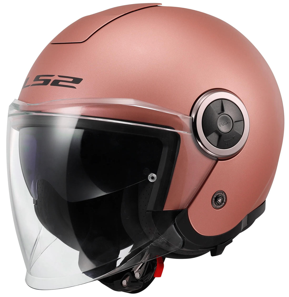 LS2 of620 edler Solid Jethelm Helm of620 edler Solid S Mattrosa
