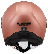 Ls2 of620 edler solider Jethelm Helm of620 edler solider L-Mattrosa