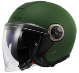 Ls2 of620 edler solider Jethelm Helm of620 edler solider XL mattgrün