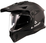 Ls2 Enduro-Helm MX702 Pioneer II Solider Helm MX702 Pawn. ii solid m mattschwarz