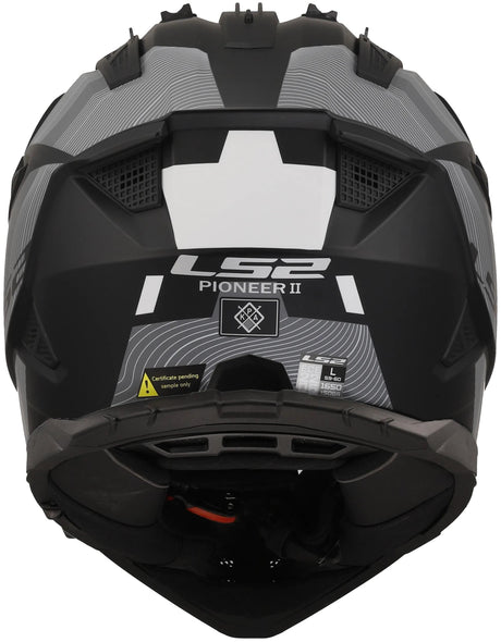 Ls2 Enduro-Helm MX702 Pioneer II Hill Helm MX702 Pioneer II Hill M. sw ws gr. m