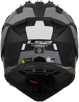 Ls2 Enduro-Helm MX702 Pioneer II Hill. Helm MX702 Pawn.II Hill L Bl. weiß matt