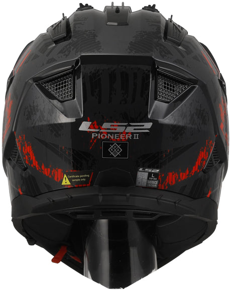 Ls2 Enduro-Helm MX702 Pioneer II Crazy. Helm mx702 Pawn.ii verrückt s bl. Hrsg