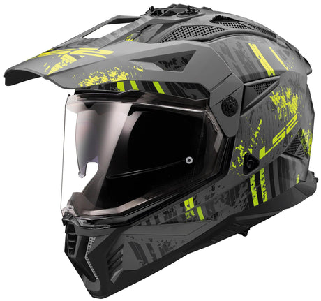Ls2 Enduro-Helm MX702 Pioneer II Crazy Helm MX702 Pioneer II Crazy M. sw ge gr. xl