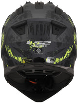 Ls2 Enduro-Helm MX702 Pioneer II Crazy. Helm mx702 Pawn.ii verrückt xxl bl. yel. Matt