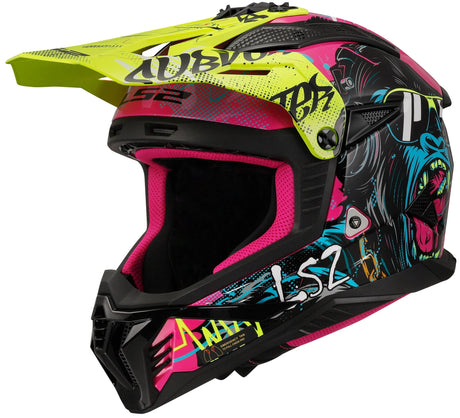 Ls2 Motocross-Helm MX708 Fast II Gorilla Helm MX708 Fast II Gorilla VI GE Gr. xxl