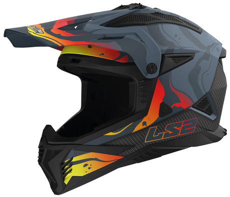 Ls2 Motocross-Helm MX708 Fast II Wash Helm MX708 Fast II Wash M. gr gr. xl