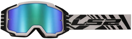 Ls2 Charger Pro Motocross Brille Brille Charger Pro weiß