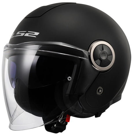 Ls2 Jethelm von 620 edler solider Helm von 620 edler solider mattschwarzer Gr. 3xl